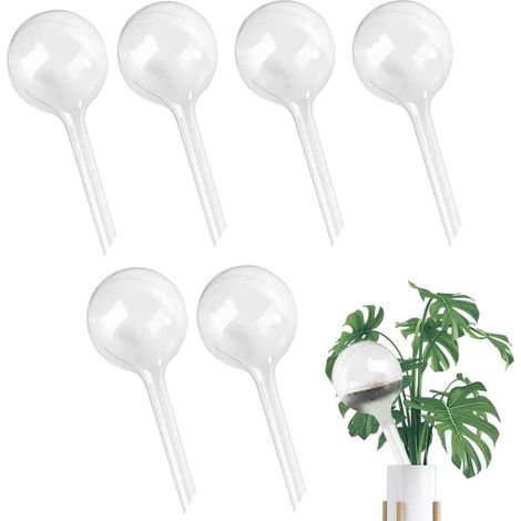 boules d'arrosage pour plantes, 26,5 x 8 cm, en plastique, système d'arrosage automatique, plantes en pot, PVC, irrigation de jardin, bonsaïs, plantes d'intérieur
