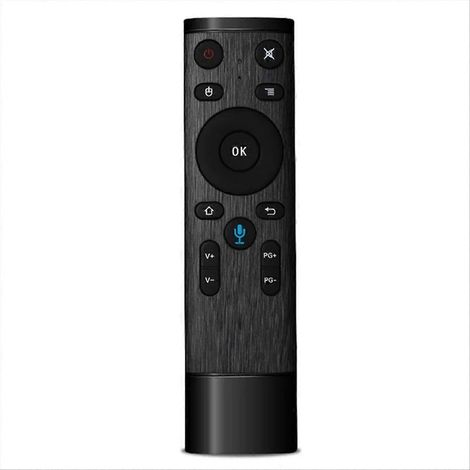 Télécommande sans fil Q5 Air Mouse 2,4 GHz avec commande vocale pour Smart TV, boîtier Android et projecteur, longue portée, 16 touches (1/5)