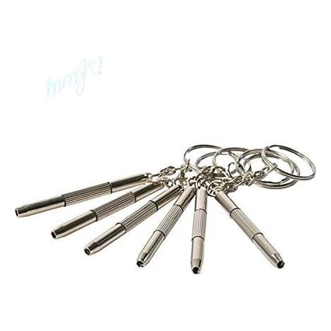 Small 3-in-1 Repair Tool Set for Glasses, Watches, and Watches - Mini Gadget Screwdriver - 5 Pieces (1/3)