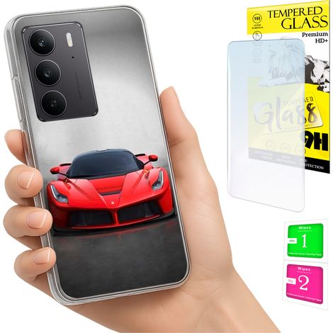 Schutzhülle für Realme C75 / 14X 5G: Fotoschutzhülle mit Rückseite und 9H-Glas (1/5)