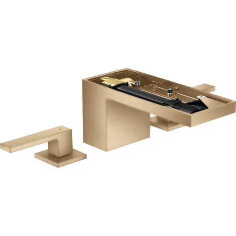 hansgrohe AXOR MyEdition Mezclador de lavabo de 3 agujeros 70 con