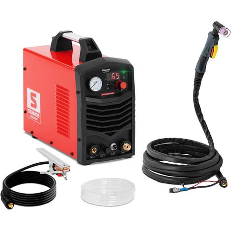 Cortadora de plasma ciclo de trabajo de 50 A 100 % de potencia 230 V encendido IGBT alta frecuencia ABS acero 140008863 (1/5)