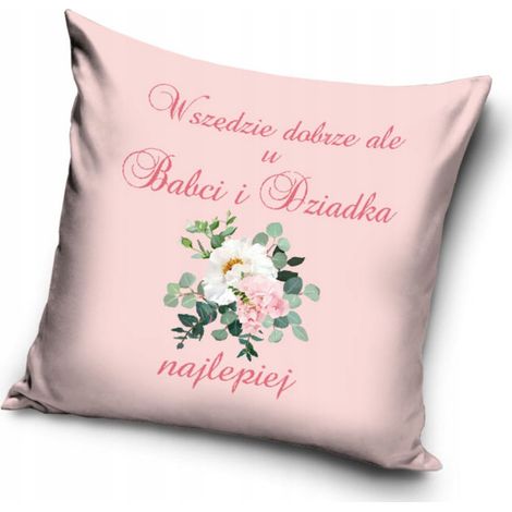 FUNDA DE ALMOHADA 40x40 Regalo para el DÍA DE LOS ABUELOS W06C
