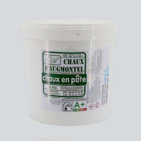 Chaux d'Augmontel en pâte,