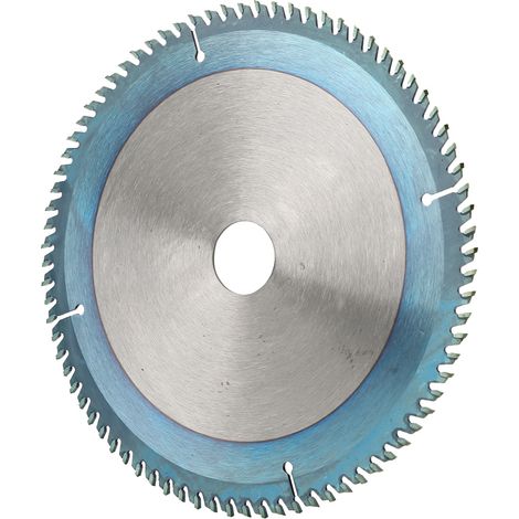 Kreissägeblatt mit blauer Beschichtung, Holztrennscheibe für Winkelschleifer (1852,43080T) (1/5)
