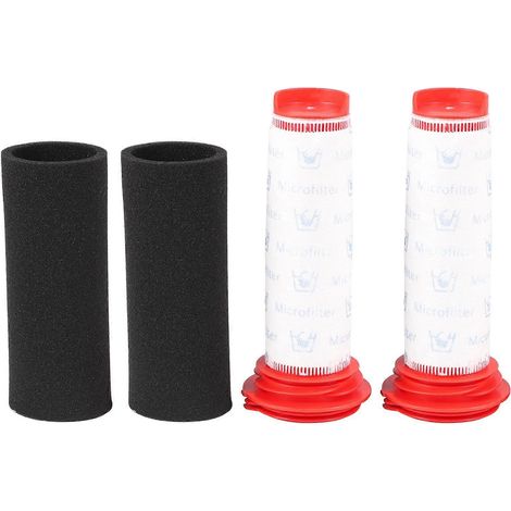 Stick filtre mousse insert pour Athlet sans fil aspirateur (2 de Each) (1/5)