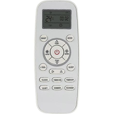 Universelle Ersatzfernbedienung für Hisense DG11L1-01 Klimaanlage (1 Stück - weiß) (1/3)
