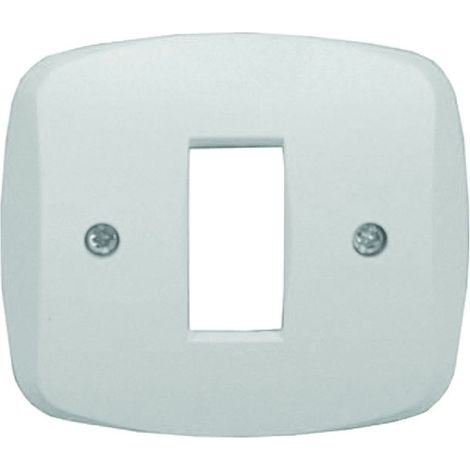 Placca autoportante 1 posto venus - mm.76x76 - (1821.f) - 10 pz