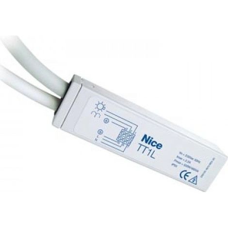 Nice TT1L - Ricevente con frequenze 433,92 MHz, rolling code. Per il comando di carichi a tensione di rete 230 Vac con potenza fino a 500 W