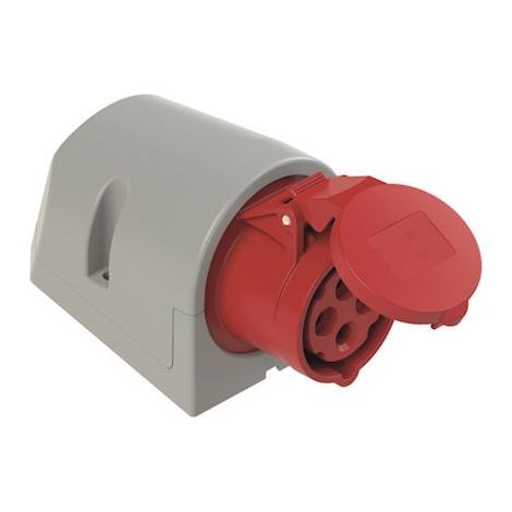 prise saillie - 16a - 3p+t - 380 à 415v - ip44 - bizline 701116