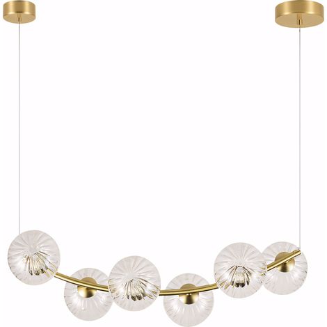 LAMPADA A SOSPENSIONE TOOLIGHT G133-6CP  GOLD