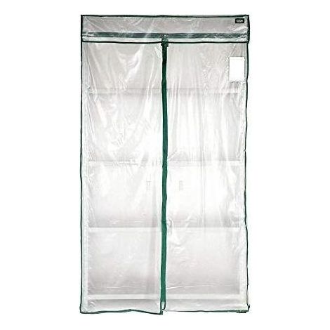 Bizzotto Copertura per Scaffale - Nylon Trasparente - 103x43x185 cm