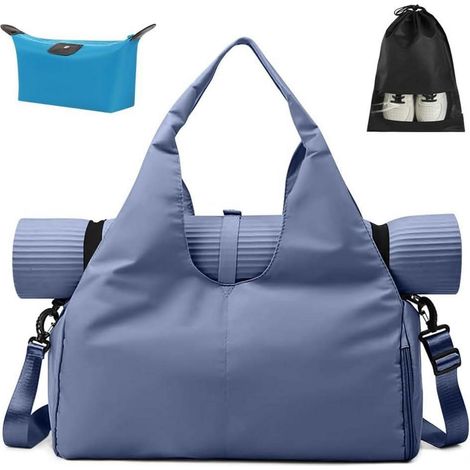 Aucuu Sporttasche Yoga Reisetasche Schuhfach Nassfach Groß Gym Tasche (1/5)