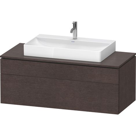 Duravit L-Cube Meuble sous-lavabo en console suspendu, avec plan