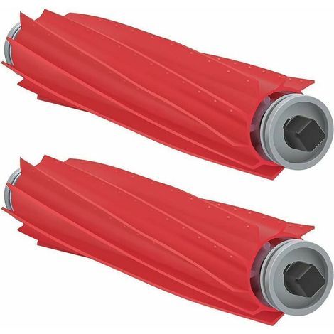 Kit de 2 brosses principales de rechange pour les aspirateurs robots Roborock S7, S7 Plus, S7 MaxV, T7s et T7s Plus. Brosse en caoutchouc pour les aspirateurs robots Roborock Q7 Max et Q7 Max Plus. (1/5)
