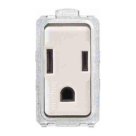 Enchufe estándar americano BTI5028N 2P+T 15A 127/250V CA