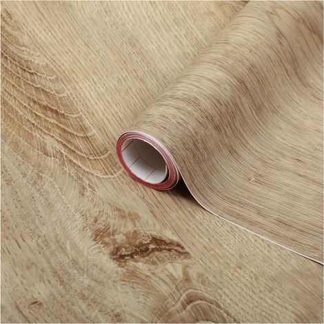 film adhésif pour meuble décoratif – Ruban Chêne 45 cm x 15 m (1/5)
