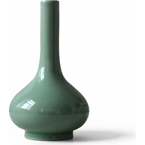 Jarrón calabaza de cerámica jarrón plano modelo 6 (1/5)
