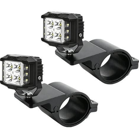 Faro da lavoro, 3500 lumen, design impermeabile e resistente, 2 luci da 66-71 mm (1/2)