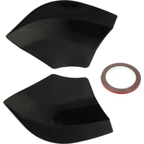 aqxreight Splitter posteriore in plastica ABS di ricambio, migliora le caratteristiche aerodinamiche, per - Classe A W176 2012 – 2018 (Nero lucido) (1/5)