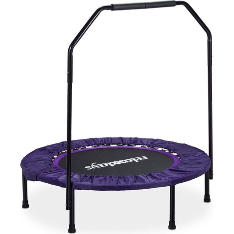 Zusammenklappbares trampolin mit griff