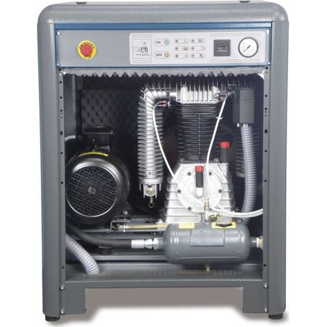 Silent Basis PRO B-AK30-15 Compresseur à courroie trapézoïdale à plateau d'appui 4 KW- 15 bar (1/4)
