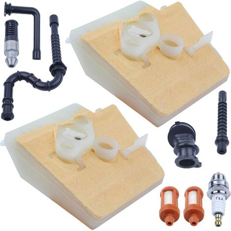 Air Filter Oil Fuel Line Filter Kit, Chainsaw Parts 026 Ms260 024 Ms240 026 Pro, The Air Filter (Mesh Style) 【REPLACEMENT PART NUMBER】 (1/5)