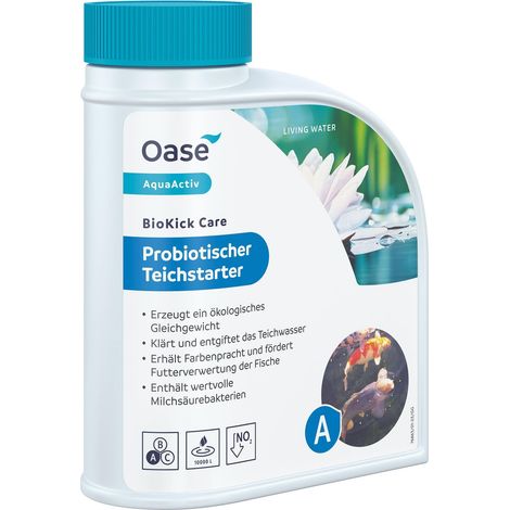 Oase Aqua Activ Biocondizionatore Biokick Cura 500ml, Argento (1/5)