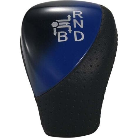 Pomello del cambio di ricambio per Toyota Plug-in (2009–2014), finitura in gomma antiscivolo, nero opaco. (1/4)
