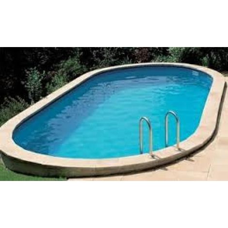 Piscina Gre Ovalada Enterrada Kpeov8027 Piscinas Gre 1.20 Alto X 8 X 4 Mts Sumatra (1/5)