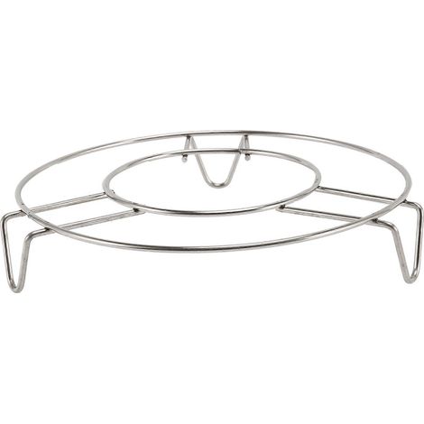 Panier vapeur rond en acier inoxydable, 15 cm de diamètre. (1/5)