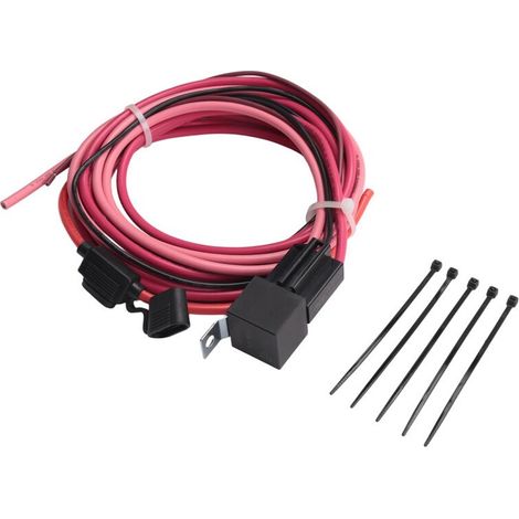Kit de Relais de Faisceau de Cables de Pompe à Carburant électrique Universel 40 A, Kit de Relais étanche 12 V, Référence 30247 (1/2)
