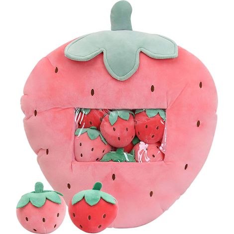 Coussin Snack Oreiller Peluche Chat Kitty Amovible Poupée Animaux Décoratif Doux Cadeau Créatif Enfant Jeu (1/5)