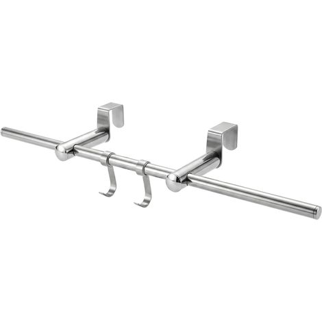 Porte-serviettes pour radiateur, support en acier 40 cm (15,75 pouces) (1/5)