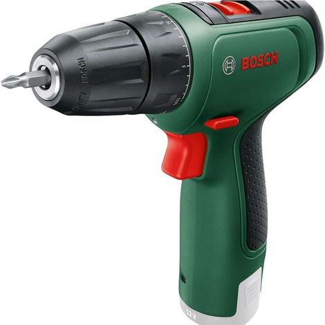 BOSCH EASYDRILL 1200 TRAPANO AVVITATORE CON 2 BATTERIE E 34 ACCESSORI EXTRA (1/10)