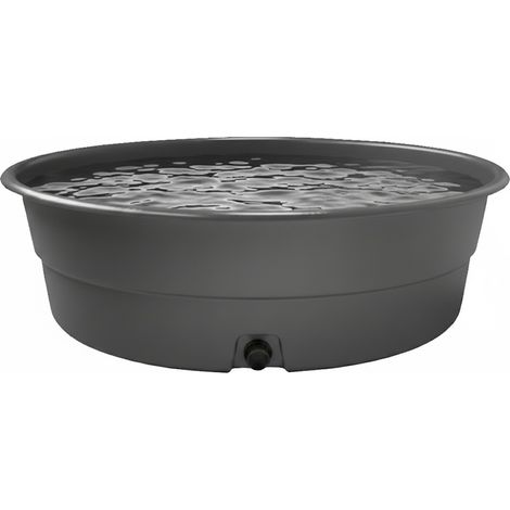 Plast'Up Rotomoulage – Piscine pour enfants 500L – Monobloc en polyéthylène haute densité – Zéro gonflage – Bouchon de vidange intégré – Résistante aux chocs