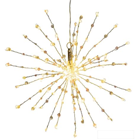 Suspension LED en étoile lumineuse