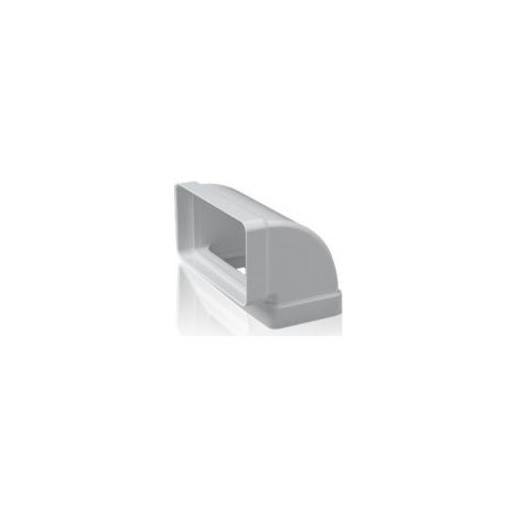 Codo recto vertical 90º - SIBER Medidas: 150x75 mm