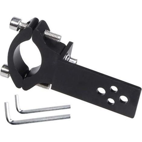 1 support clignotant moto, fixation universelle pour tube 20-36 mm, sans perçage, compatible tout-terrain moto vélo camion (1/5)