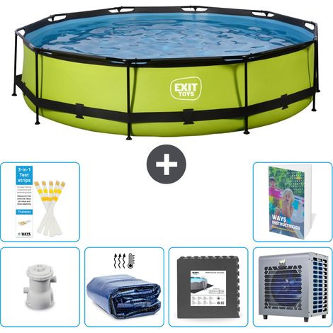 Exit Pool Rund - 360x76 cm - 7-teilig  S190 (1/5)