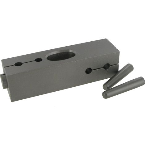 Porte-plaques GUILLET avec deux coins de verrouillage et matériau résistant.