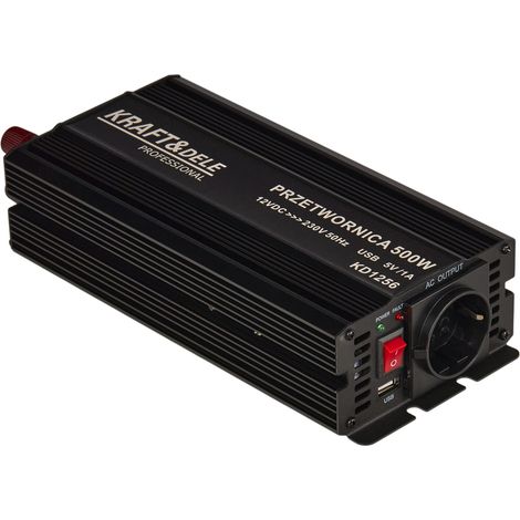 Convertitore di tensione da 12V a 230V 500/1000W ONDA SINUSOIDALE PURA KD1256