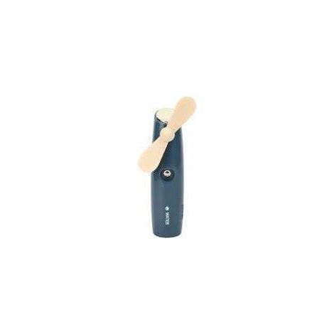 Mini portable fan with misting function to humidify and vaporize, USB rechargeable for outdoor use. (1/5)