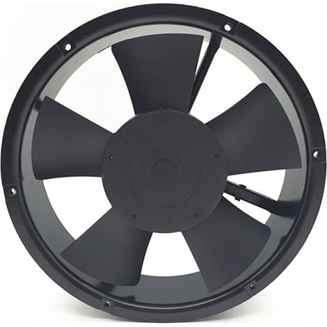 ventilateur soufflant F2E-250B-230 Ventilateur de refroidissement de l'armoire de ventilateur axial 254 254 89mm 7 5W 0.3A Roulement à double billes Pure Moteur de cuivre Pur Full Metal Blonde (1/3)