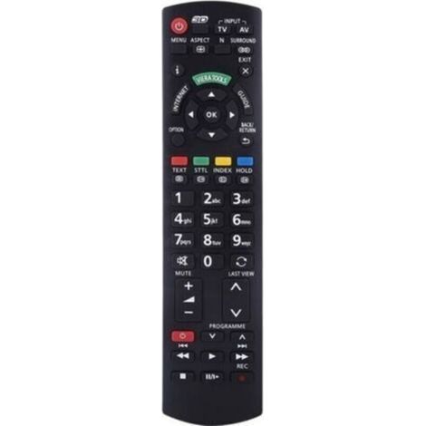Télécommande - PANASONIC - N2QAYB000350 - Compatible avec plusieurs modèles - Noir - Simple (1/4)