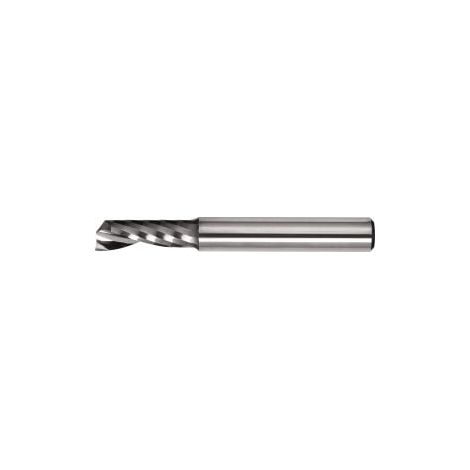 Fresa  de  un  diente  tipo  W  D.8mm  VHM  25  grados  HA  Z.1  largo  TECWERK (1/2)