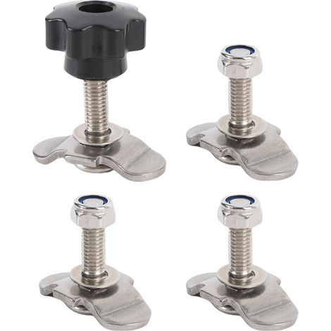 Ausla en Acier Inoxydable à Double Borne Enfile de Naux de Naufrure Kit de Camion. (1/5)