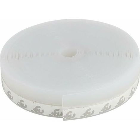 10M x 25MM Adhesive Door Bottom Draft Stopper, Soft Silicone, Waterproof, Noise Insulation to Prevent Cold Air from Entering and Increase Interior Temperature (1/5)