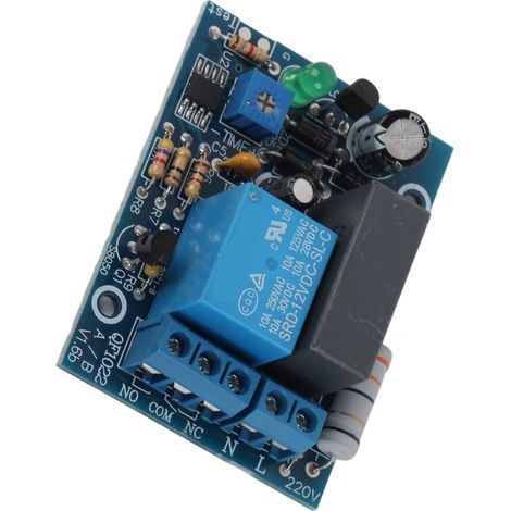220VAC Adjustable Timer Delay Turn Off Switch Time Relay Module Load (010 Sec)