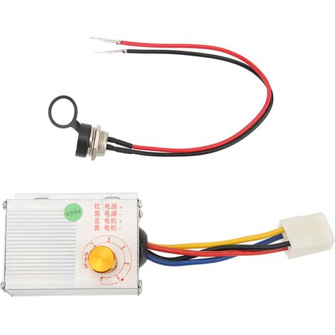 Régulateur de vitesse universel 12V 250W pour vélo électrique, contrôleur de vitesse tricycle moto avec port de charge (1/5)
